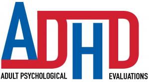 ADHD Adult Psychological Evaluations Logo