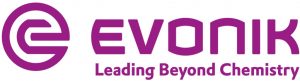Evonik Leading Beyond Chemistry logo.