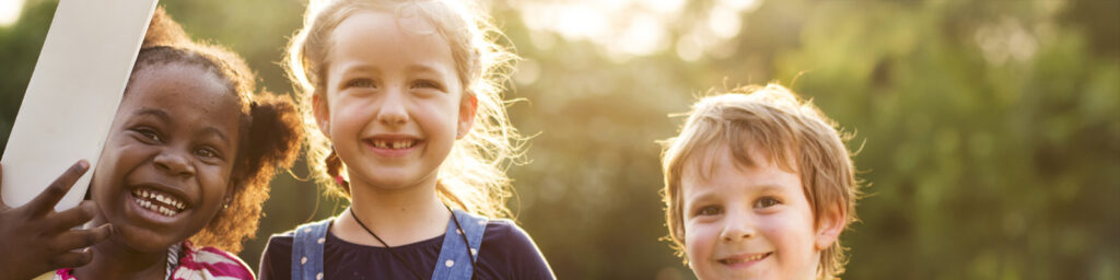 Children smiling
